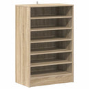 vidaXL sonoma tölgy színű szerelt fa cipősszekrény 60 x 35 x 92 cm