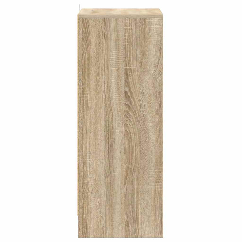 vidaXL sonoma tölgy színű szerelt fa cipősszekrény 60 x 35 x 92 cm