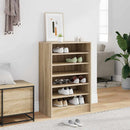 vidaXL sonoma tölgy színű szerelt fa cipősszekrény 60 x 35 x 92 cm
