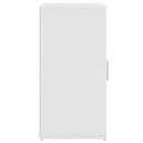 vidaXL fehér szerelt fa cipősszekrény 32 x 35 x 70 cm