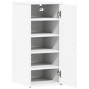vidaXL 2 db fehér forgácslap cipősszekrény 32 x 35 x 70 cm