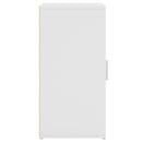 vidaXL 2 db fehér forgácslap cipősszekrény 32 x 35 x 70 cm