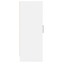 vidaXL fehér szerelt fa cipősszekrény 32 x 35 x 92 cm