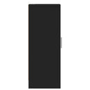 vidaXL fekete szerelt fa cipősszekrény 32 x 35 x 92 cm