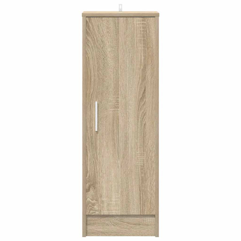 vidaXL sonoma tölgy színű szerelt fa cipősszekrény 32 x 35 x 92 cm