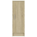 vidaXL sonoma tölgy színű szerelt fa cipősszekrény 32 x 35 x 92 cm