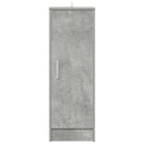vidaXL betonszürke szerelt fa cipősszekrény 32 x 35 x 92 cm
