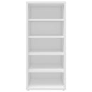 vidaX fehér szerelt fa cipősszekrény 31,5 x 35 x 70 cm