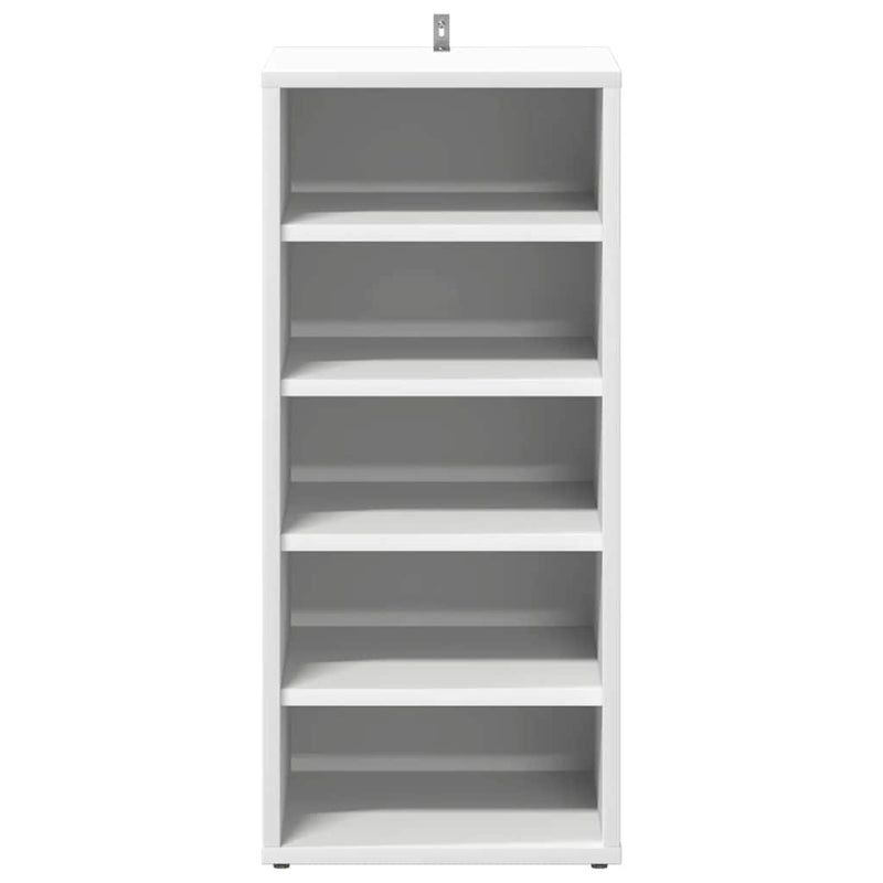 vidaXL 2 db fehér szerelt fa cipősszekrény 31,5 x 35 x 70 cm