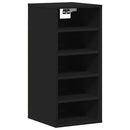 vidaXL 2 db fekete szerelt fa cipősszekrény 31,5 x 35 x 70 cm
