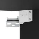 vidaXL 2 db fekete szerelt fa cipősszekrény 31,5 x 35 x 70 cm