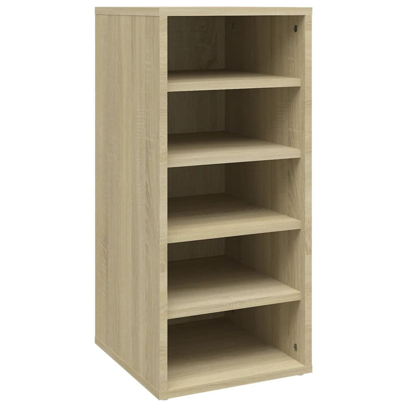vidaXL sonoma tölgy színű szerelt fa cipősszekrény 31,5 x 35 x 70 cm