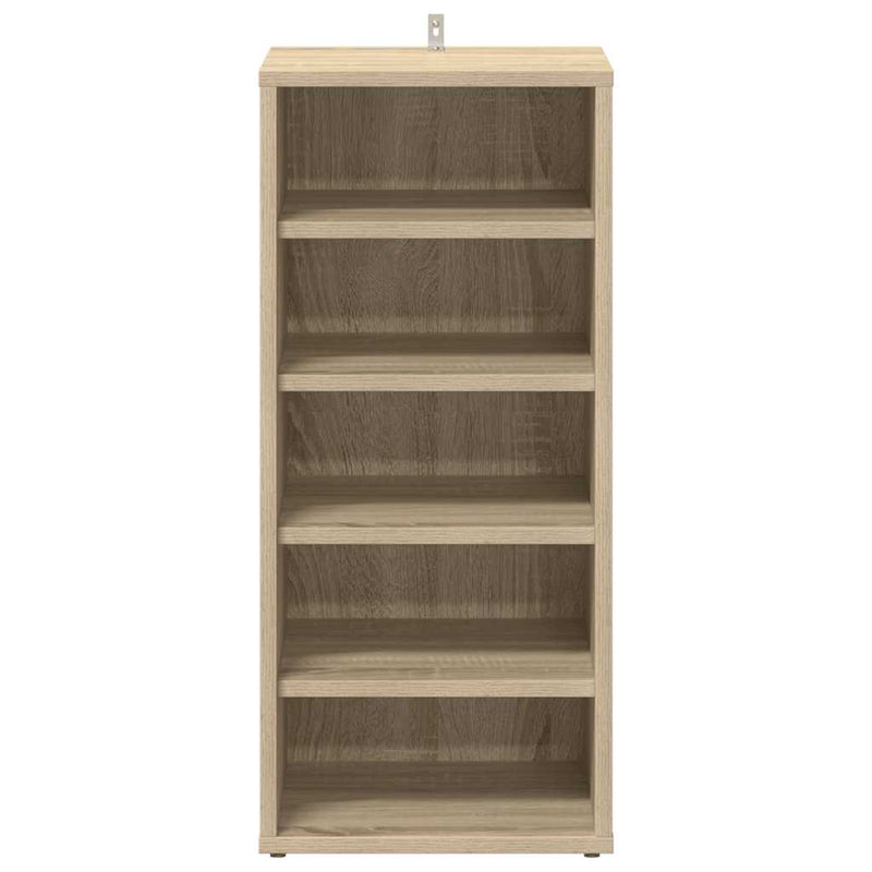 vidaXL sonoma tölgy színű szerelt fa cipősszekrény 31,5 x 35 x 70 cm