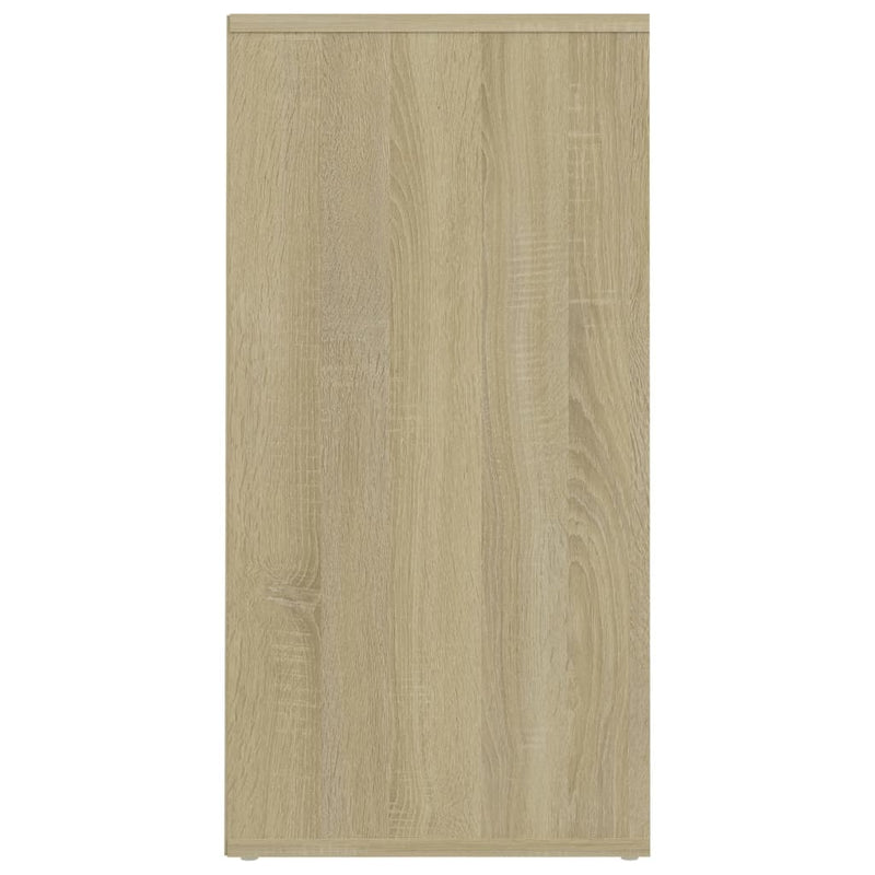 vidaXL sonoma tölgy színű szerelt fa cipősszekrény 31,5 x 35 x 70 cm