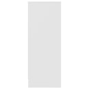 vidaXL fehér szerelt fa cipősszekrény 31,5 x 35 x 90 cm