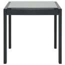 vidaXL 2 db textilén és acél napozóágy asztallal