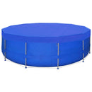 vidaXL 2 db kör alakú polietilén medencetakaró 460 cm 90 g/m²