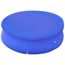 vidaXL 2 db kör alakú polietilén medencetakaró 460 cm 90 g/m²