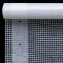 vidaXL 2 db fehér takaróponyva 260 g/m² 4 x 5 m