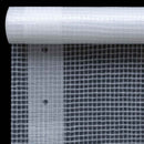 vidaXL 2 db fehér takaróponyva 260 g/m² 4 x 10 m