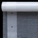 vidaXL 2 db fehér takaróponyva 260 g/m² 4 x 15 m