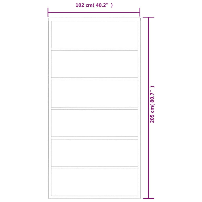 vidaXL ESG üveg és alumínium tolóajtó fémszerelvény-szettel 102x205 cm
