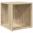 vidaXL sonoma tölgy színű szerelt fa kisasztal 33 x 33 x 34,5 cm
