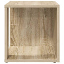 vidaXL sonoma tölgy színű szerelt fa kisasztal 33 x 33 x 34,5 cm
