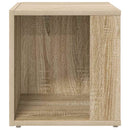 vidaXL sonoma tölgy színű szerelt fa kisasztal 33 x 33 x 34,5 cm