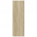 vidaXL sonoma tölgy színű szerelt fa sarokszekrény 33 x 33 x 100 cm