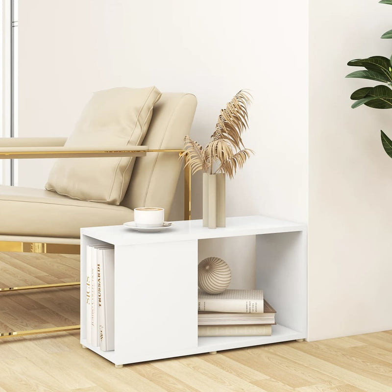 vidaXL fehér szerelt fa TV-szekrény 60 x 24 x 32 cm