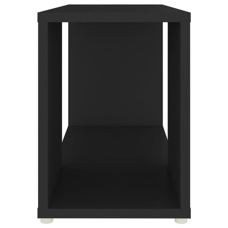vidaXL fekete szerelt fa TV-szekrény 60 x 24 x 32 cm