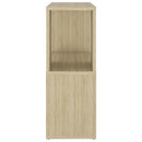 vidaXL sonoma-tölgyszínű szerelt fa könyvszekrény 60 x 24 x 63 cm