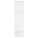 vidaXL fehér szerelt fa térelválasztó könyvszekrény 60 x 24 x 94 cm