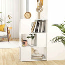 vidaXL fehér szerelt fa térelválasztó könyvszekrény 60 x 24 x 94 cm