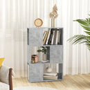 vidaXL betonszürke szerelt fa térelválasztó könyvszekrény 60x24x94 cm
