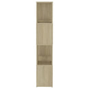 vidaXL sonoma-tölgyszínű térelválasztó könyvszekrény 60x24x124,5 cm