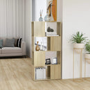 vidaXL sonoma-tölgyszínű térelválasztó könyvszekrény 60x24x124,5 cm