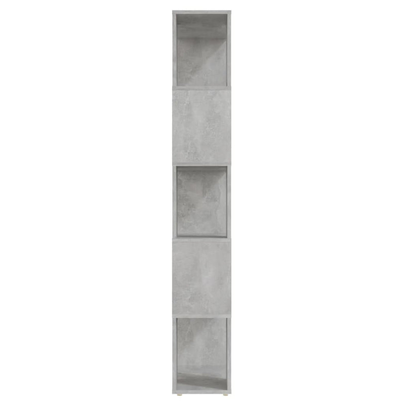 vidaXL betonszürke térelválasztó könyvszekrény 60 x 24 x 155 cm