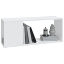 vidaXL fehér szerelt fa TV-szekrény 80 x 24 x 32 cm