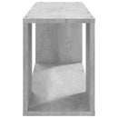 vidaXL betonszürke szerelt fa TV-szekrény 80 x 24 x 32 cm