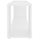 vidaXL fehér szerelt fa TV-szekrény 100 x 24 x 32 cm