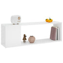 vidaXL fehér szerelt fa TV-szekrény 100 x 24 x 32 cm