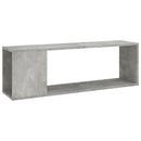 vidaXL betonszürke szerelt fa TV-szekrény 100 x 24 x 32 cm