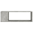 vidaXL betonszürke szerelt fa TV-szekrény 100 x 24 x 32 cm