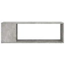 vidaXL betonszürke szerelt fa TV-szekrény 100 x 24 x 32 cm