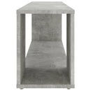vidaXL betonszürke szerelt fa TV-szekrény 100 x 24 x 32 cm