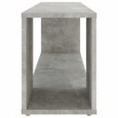 vidaXL betonszürke szerelt fa TV-szekrény 100 x 24 x 32 cm