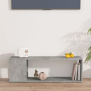 vidaXL betonszürke szerelt fa TV-szekrény 100 x 24 x 32 cm