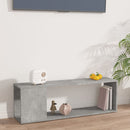 vidaXL betonszürke szerelt fa TV-szekrény 100 x 24 x 32 cm